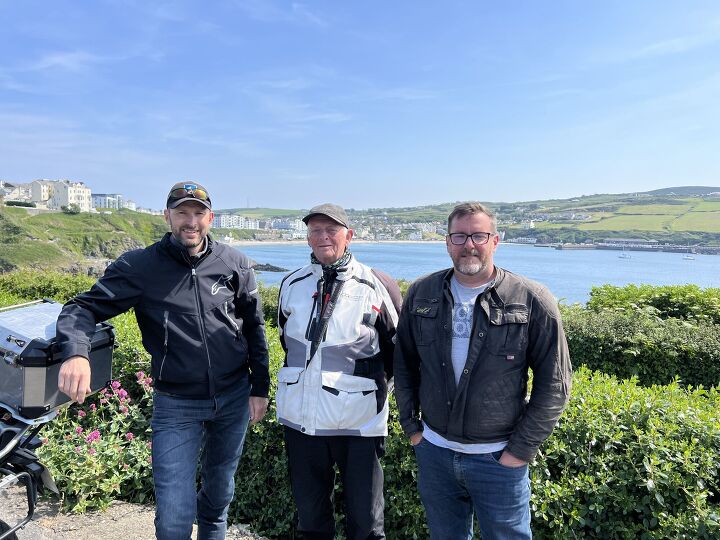 The TT brings friends like Simon Radcliffe, Peter Thompson, and Kes Scott together year after year. 