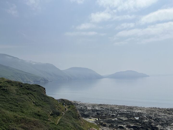 The glorious land and seascape of Niarbyl.