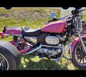 gorgeous fight cancer harley trike