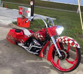 2010 custom harley road king