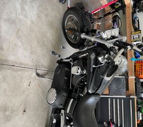 it s 08 dyna fat bob with 10 652 miles it has vance and hines short