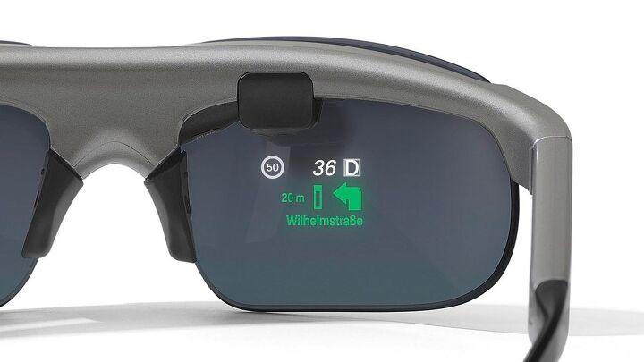 bmw introduces connectedride sunglasses with head up display