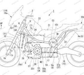 本田正在开发一种混合动力摩托车有两个电动马达