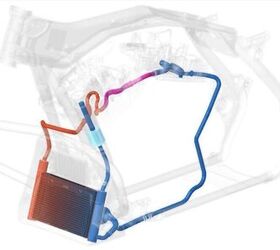 The new route sends coolant to the hottest cylinder first, helping to balance cylinder temperatures.