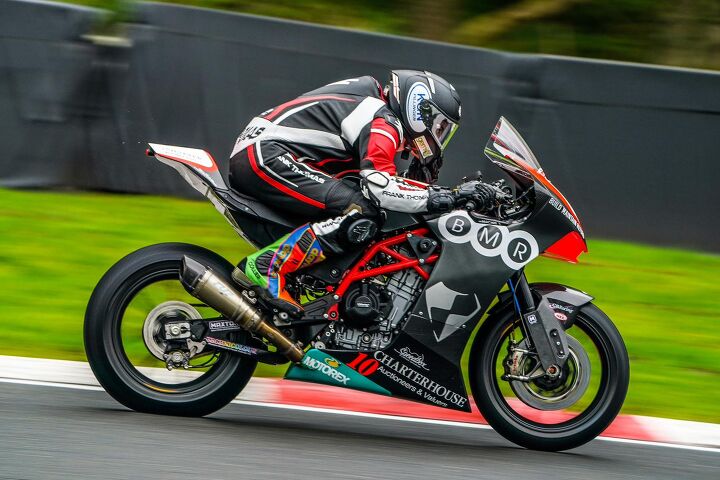 Kramer has been campaigning the GP2 890R in the GP2 class of the British Superbike Championship, where rider Joe Collier has been doing extremely well. His feedback has gone into the GP2 890RR development. Photo: Camipix Photography