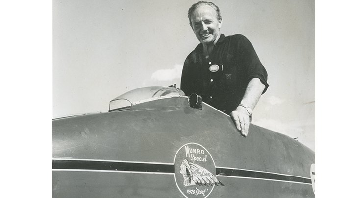 Burt Munro Inducted Into Sturgis Motorcycle Museum Hall Of Fame