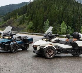 2024 can am spyder and ryker photo gallery, 2024 Can Am Spyder RT and RT Sea To Sky