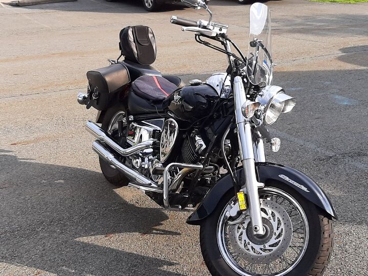 1" 25mm Handle Bar Hand Grips For Yamaha V Star 650 XVS650A - Foto 9