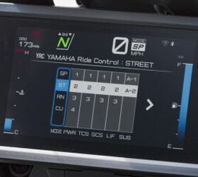 2024 yamaha tracer 9 gt gallery, Yamaha Ride Control YRC Street Settings