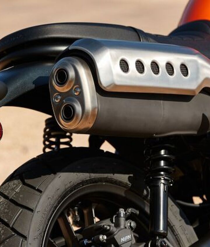 2023 honda scl500 gallery, High Exhaust