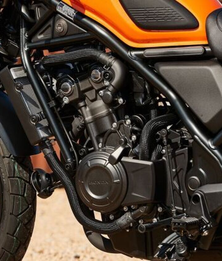 2023 honda scl500 gallery, Another Engine View
