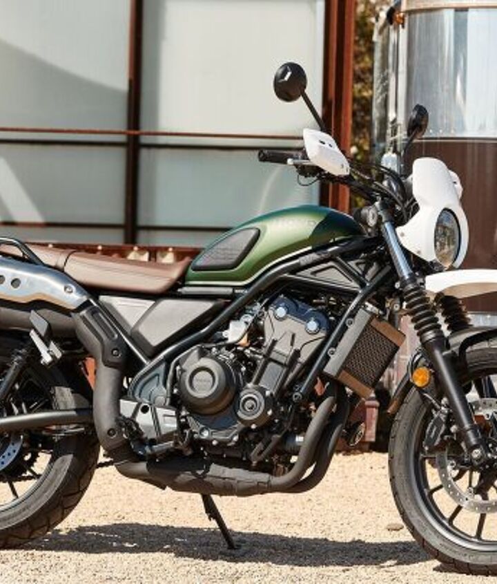 2023 honda scl500 gallery, Optional High Fender