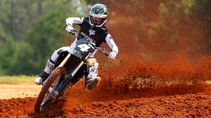 Ricky Carmichael Gives The Triumph Motocross Bike A Proper Test