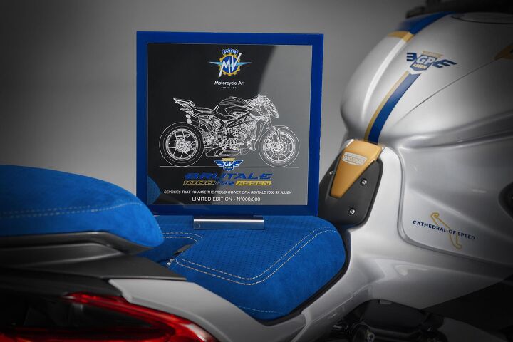 limited edition mv agusta brutale 1000 rr assen gallery, Limited Edition MV Agusta Brutale 1000 RR Assen plaque