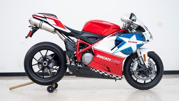 Friday Forum Foraging: A Mint, 19-Mile Nicky Hayden Ducati 848