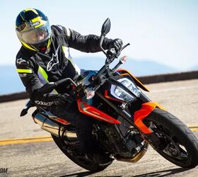 church of mo 2019 ktm 790 duke review first ride, The riding position is comfortably upright