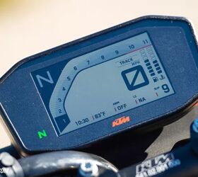 church of mo 2019 ktm 790 duke review first ride, The TFT display is stellar The tachometer bar graph changes color as you work your way through the rpm range