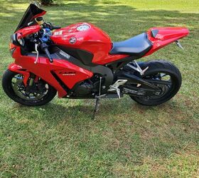 used sportbike with low miles