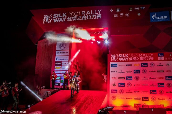 Finishing a multiple-day rally is already an achievement. You go through a lot to get to the finish podium, and these memories stay with you forever.