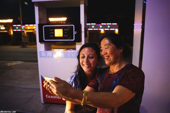 In rural Northern China, Westerners – let alone Americans – are a rarity, so when you run into one, it’s customary to be generous, curious, and take at least one selfie. Kyra’s never been so famous…