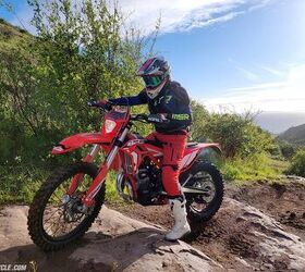 Finesse on a bike is more Ana’s forte. Kyra is more of the “get through it at all costs” type of rider. Something she’s working on with her enduro coach…