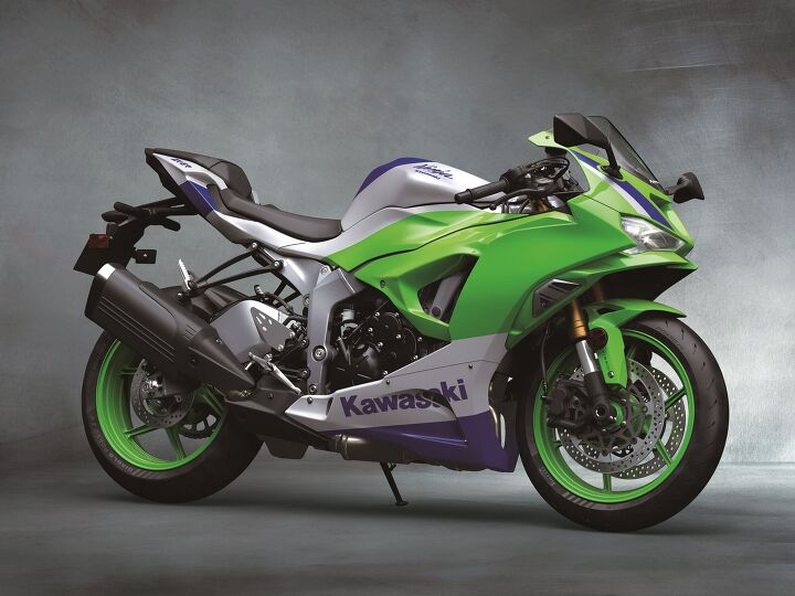 40th anniversary edition ninjas and other new 2024 kawasaki models, 2024 Kawasaki Ninja ZX 6R 40th Anniversary Edition