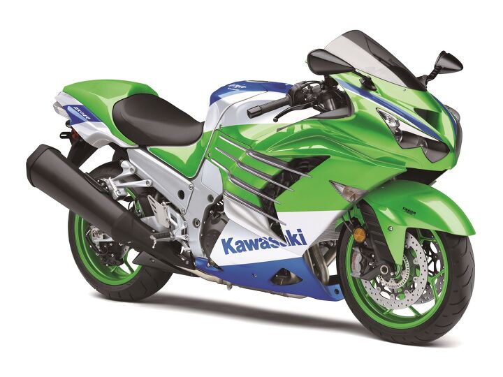 40th anniversary edition ninjas and other new 2024 kawasaki models, 2024 Kawasaki Ninja ZX 14R 40th Anniversary Edition