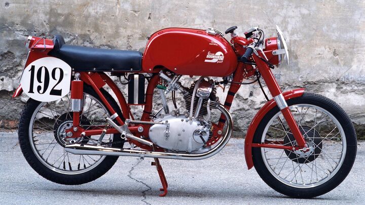 a brief history of ducati singles in photos, 1955 Ducati Gran Sport 125 Marianna