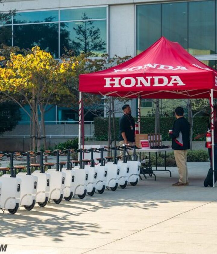 User-friendly personal transportation welcomes conversation.