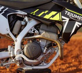 triumph reveals tf 250 x motocross bike