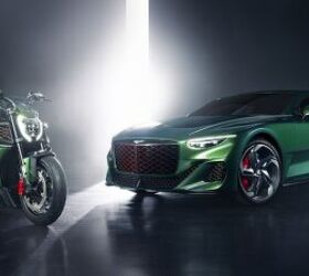 The Ducati Diavel for Bentley is $70k of Scarab Green Opulence