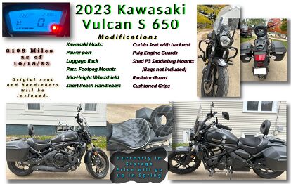 2023 Kawasaki Vulcan S 650