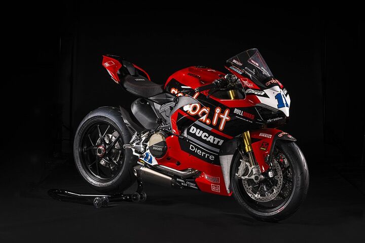 ducati celebrates 2023 championships with panigale v4 replicas