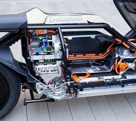 One of the big issues when it comes to alternatives to gasoline is figuring out how to package all the necessary components on a scooter or motorcycle.
