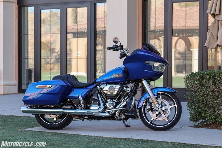 Personally, the Road Glide in this, the Blue Burst color, does it for me. Harley knows a thing or two about paint and the Road Glide is available in seven other colors and two trims – chrome or black.