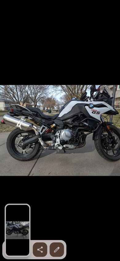 2019 bmw f750gs for sale low miles and well taken care of