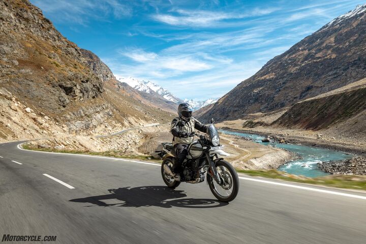 gallery riding the royal enfield himalayan in the himalayans