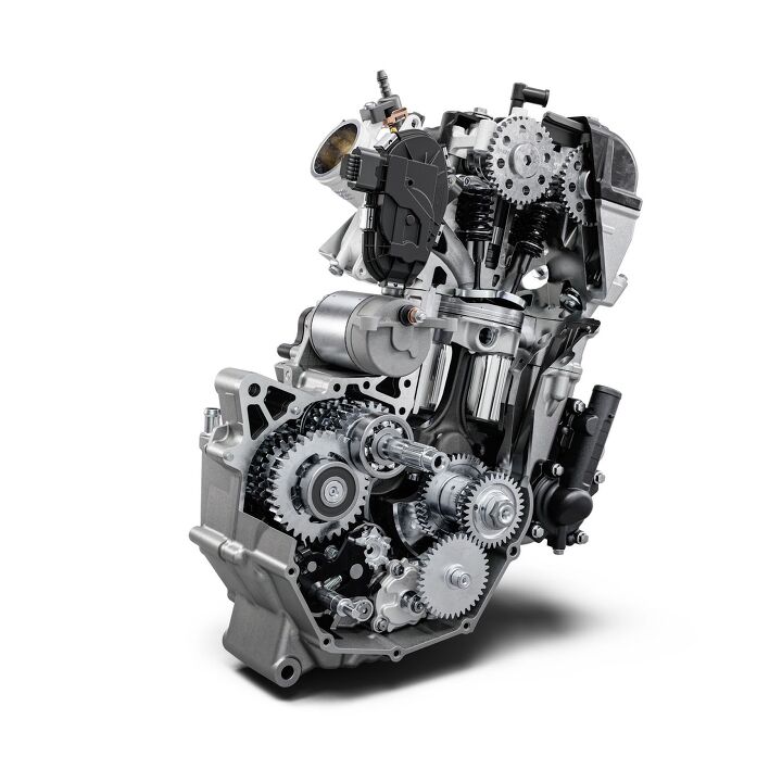 No longer 373cc, KTM have made the 390 engine truer to its name.