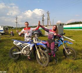 Belarusian MX and enduro champion, Artsiom Kuntsevch, generously shared all his pro tips with Anastasia.