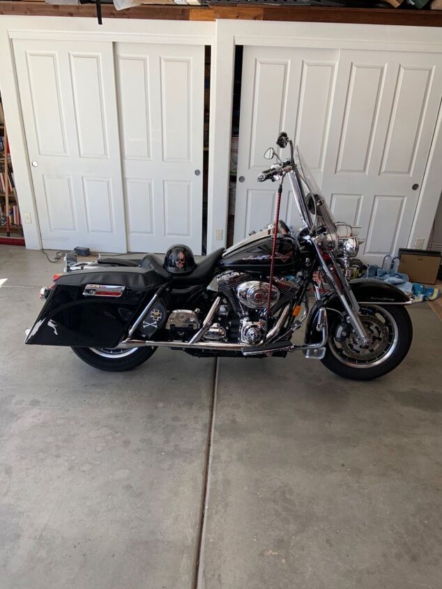2008 hd road king flhr touring