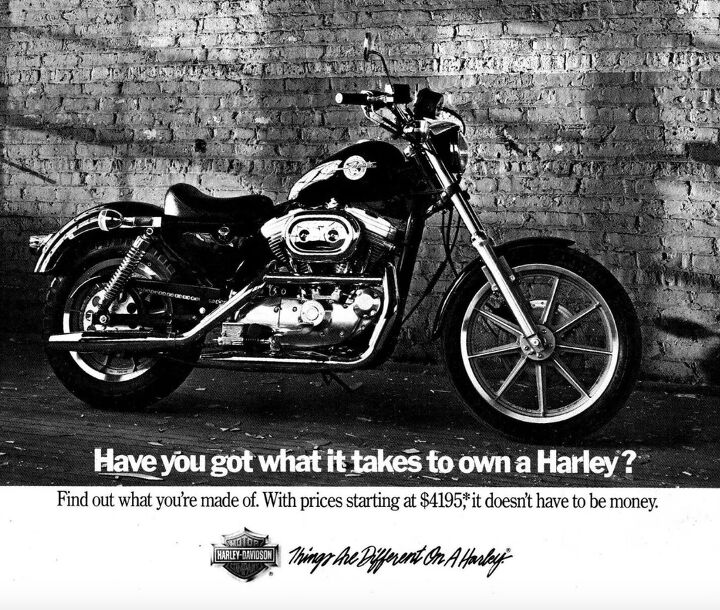 10 worst motorcycles of the modern era, Harley Davidson 883 Sportster pre 1991
