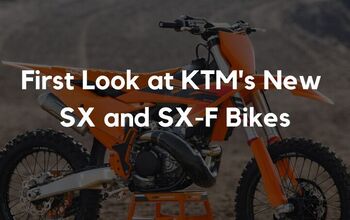 First Look at KTM's New SX and SX-F Bikes