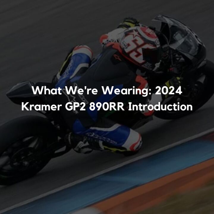 what we re wearing 2024 kramer gp2 890rr introduction, What We re Wearing 2024 Kramer GP2 890RR Introduction