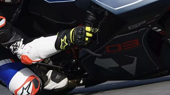 what we re wearing 2024 kramer gp2 890rr introduction, Gloves Alpinestars GP Pro R3