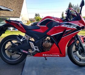 like new 2017 honda cbr300r