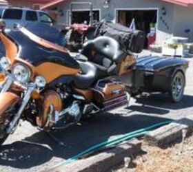 2008 harley davidson flhtcu anv w trailer