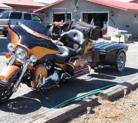 2008 harley davidson flhtcu anv w trailer