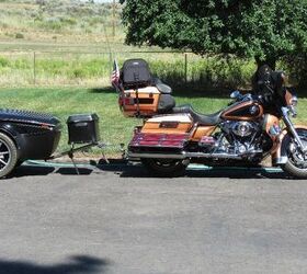 2008 harley davidson flhtcu anv w trailer