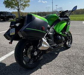 2017 kawasaki ninja 1000 abs with hard saddle bags