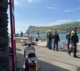 A trusty Vespa at Italian Bike Night at Foraging Vintners.